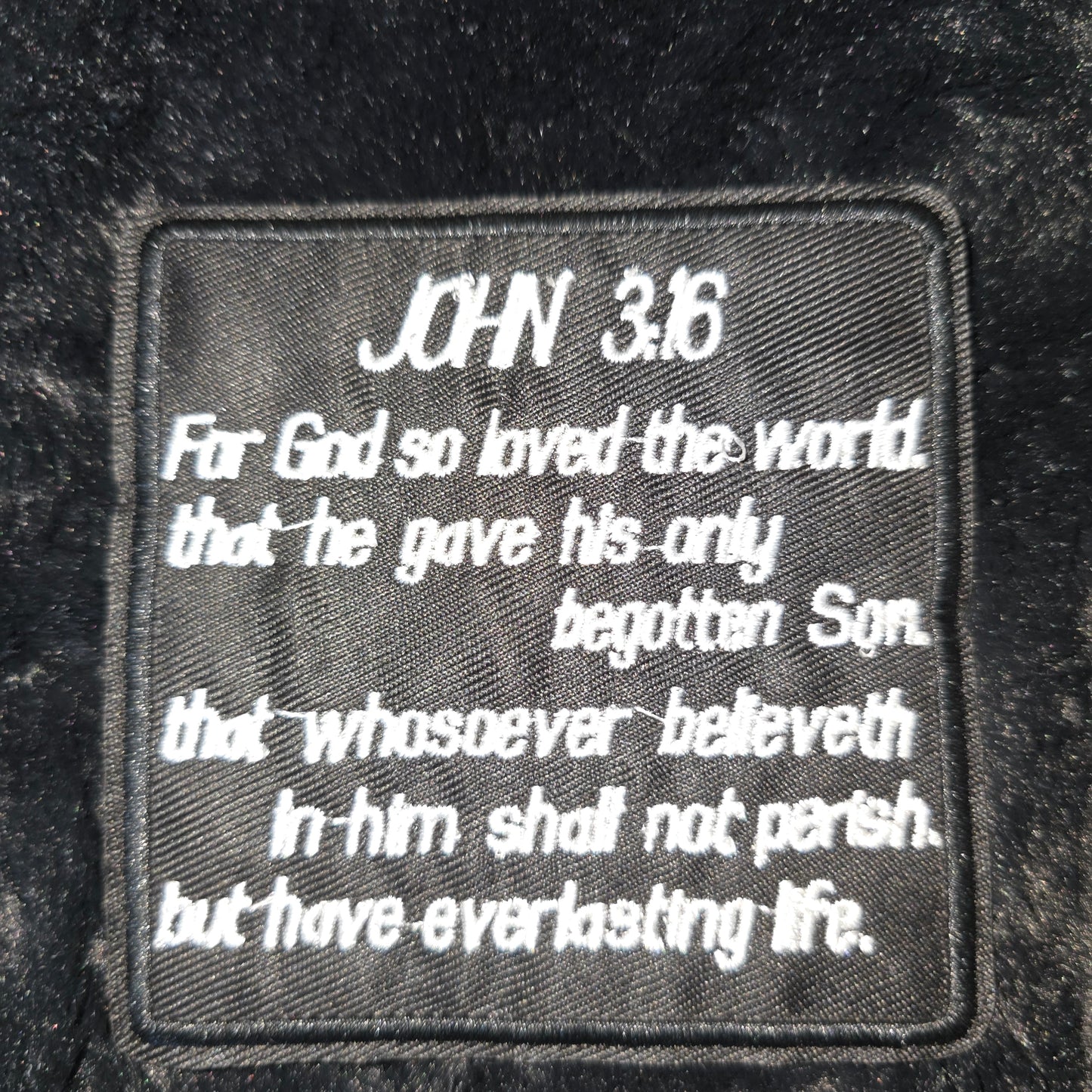 Small Patch - John 3:16