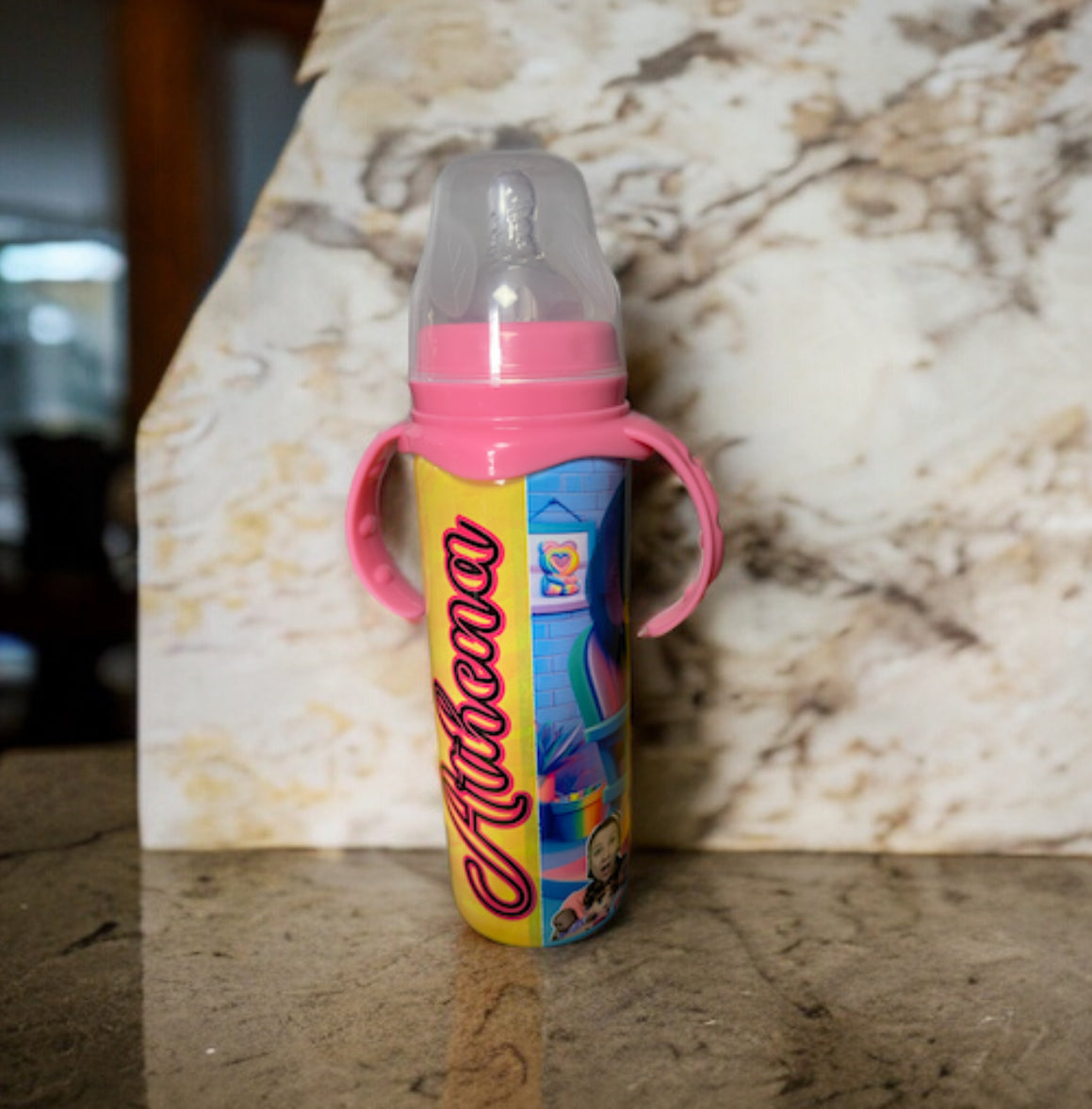 Custom Insulated Baby Bottle – 9oz