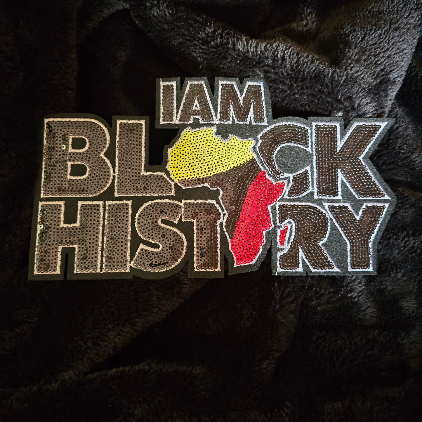 Large Patch - I Am Black History