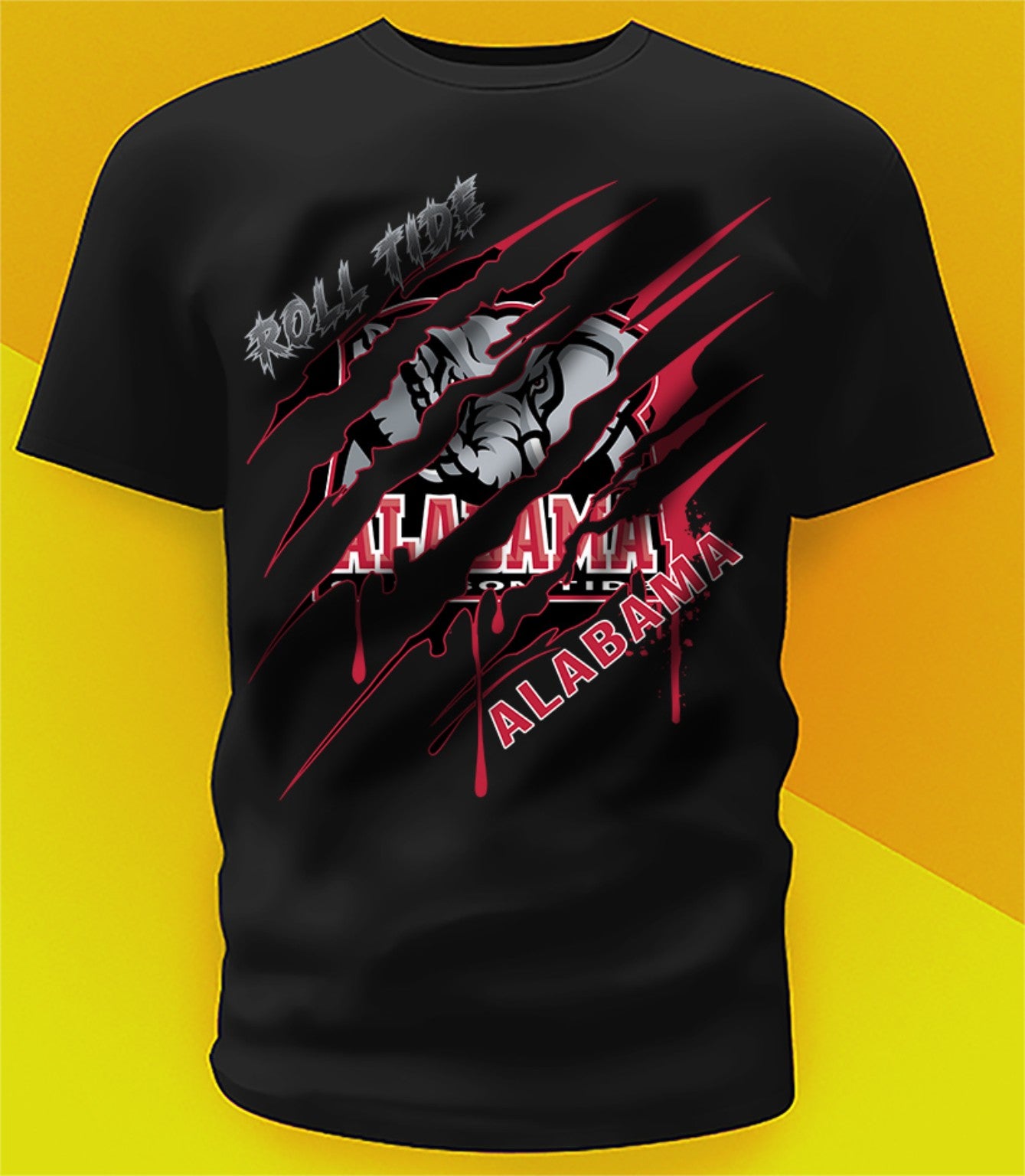University Ripped Design Shirt