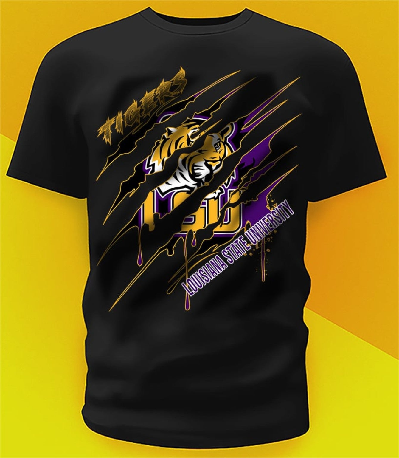 University Ripped Design Shirt