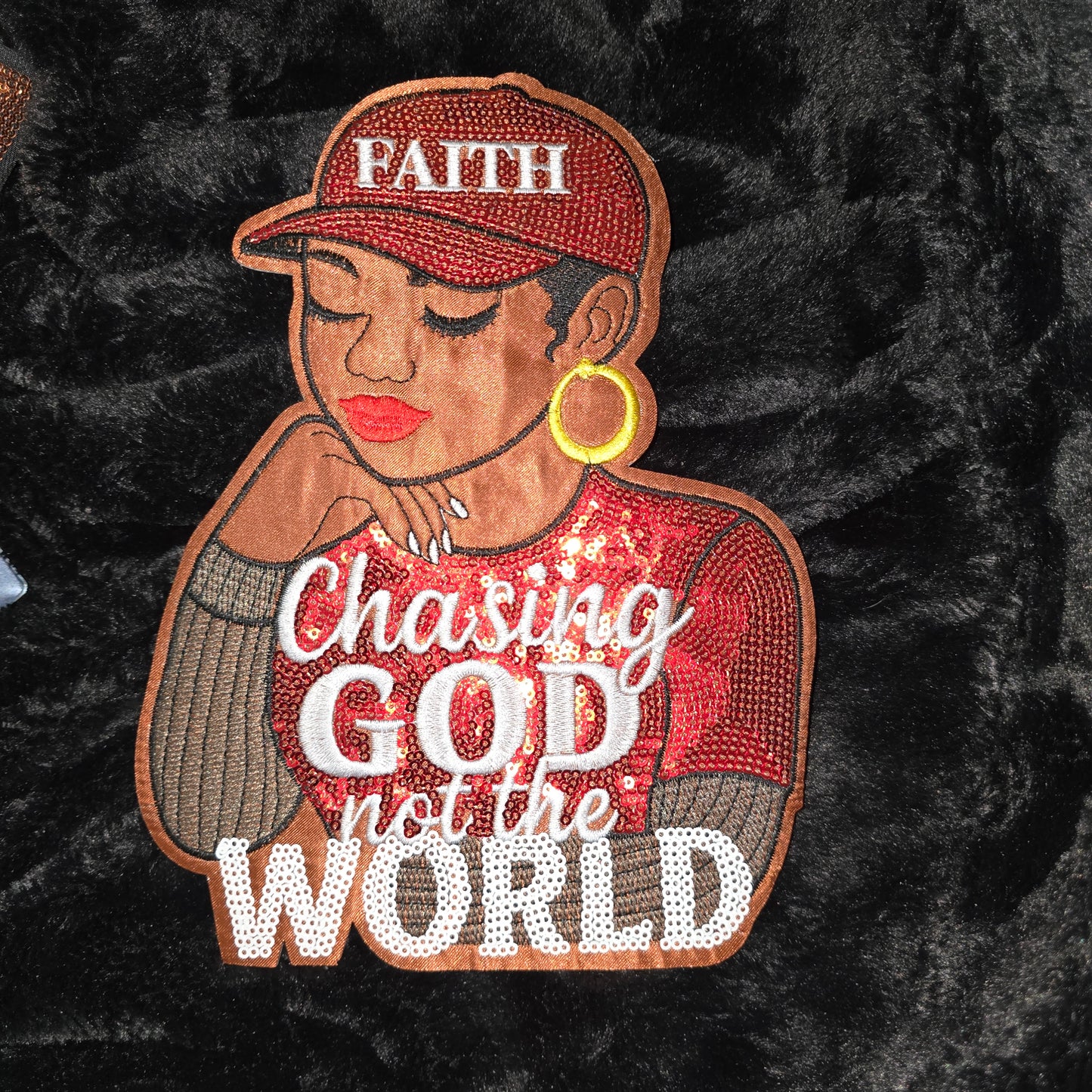 Large Patch - Faith Chasing God