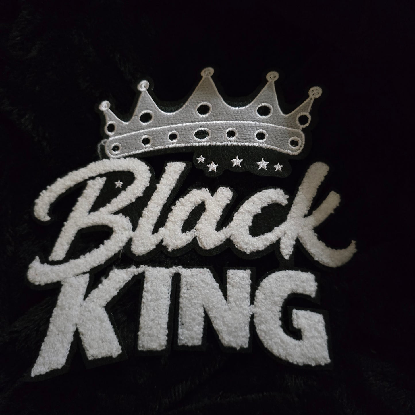 Large Patch - Black King