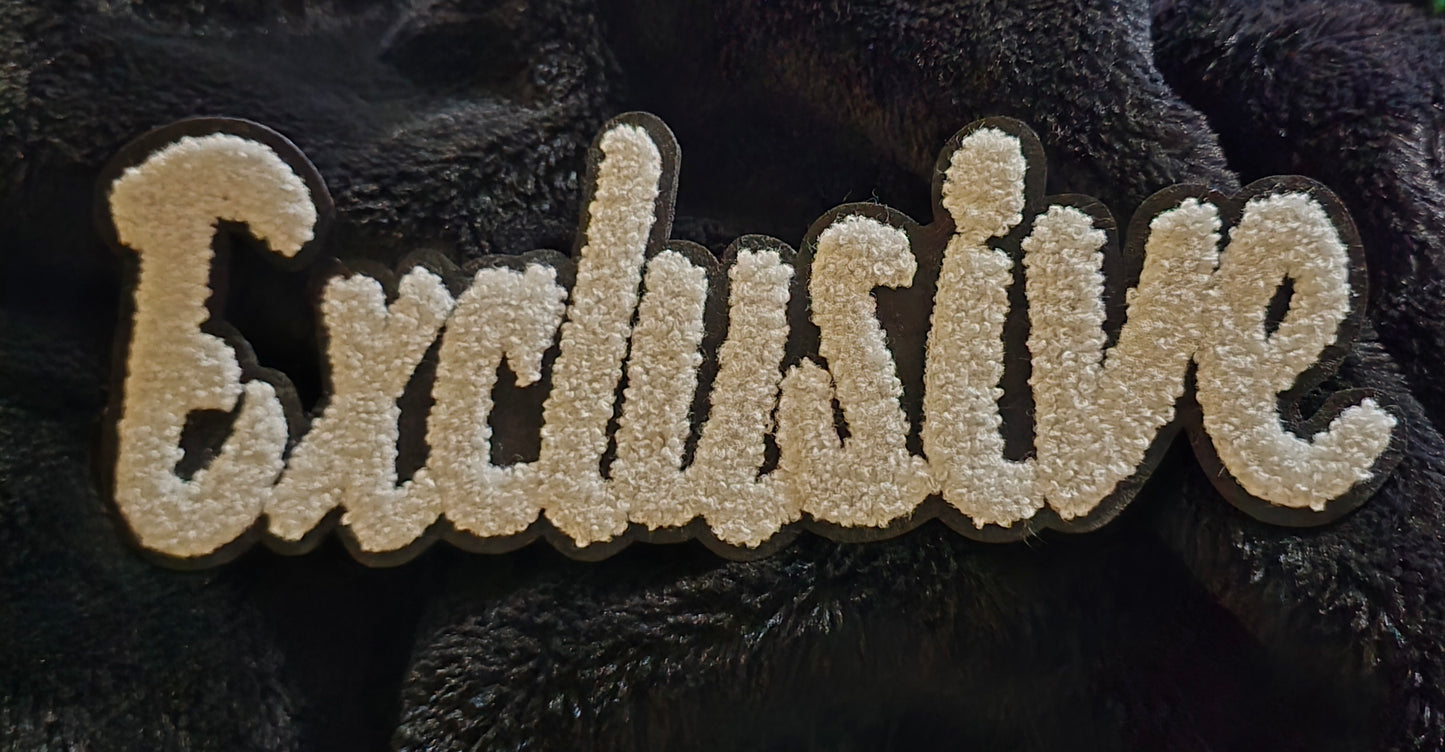 Large Patch Word - Exclusive