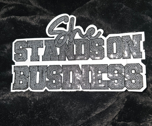Large Patch - She Stands on Business