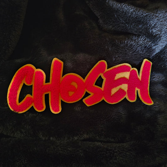 Large Patch Word - CHOSEN