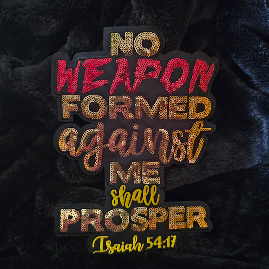 Large Patch - No Weapon Formed