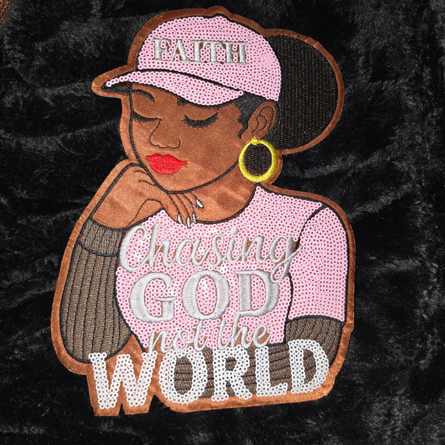 Large Patch - Faith Chasing God